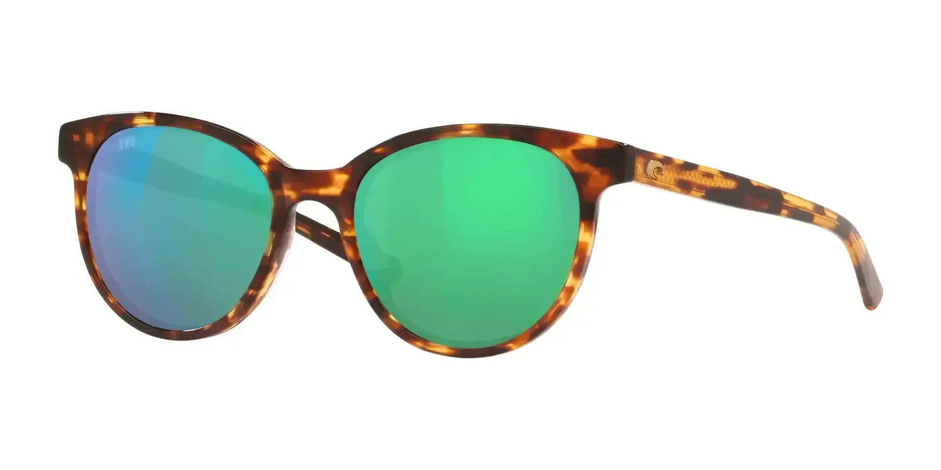 Costa ISLA 6S2008 Sunglasses Tortoise / Green Mirror (Polarized)