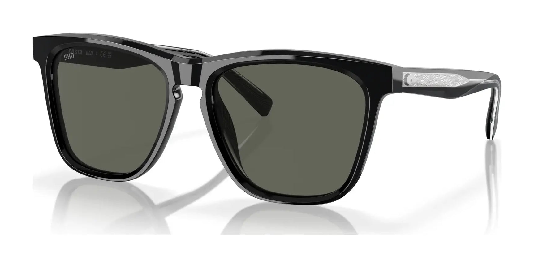 Costa ULU 6S2014 Sunglasses Black / Gray (Polarized)