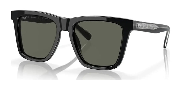 Costa KERAMAS 6S2015 Sunglasses | Size 54 / Black / Gray (Polarized) (3P 10%) №201501