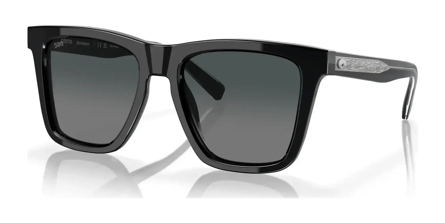 Costa KERAMAS 6S2015 Sunglasses Black / Gray Gradient