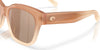 Costa NUSA 6S2016 Sunglasses | Size 54 / Black / Rose Gradient (Polarized) (3P 14.81%) №201601