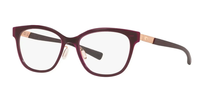 Costa PCR310 6S3011 Eyeglasses | Size 52 / Shiny Translucent Dark Plum №301102