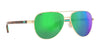 Costa PELI 6S4002 Sunglasses | Size 57 / Brushed Gold / Green Mirror (Polarized) (3P 11.4%) №400202