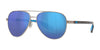 Costa PELI 6S4002 Sunglasses | Size 57 / Brushed Gunmetal / Blue Mirror (Polarized) (3P 10%) №400211