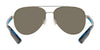 Costa PELI 6S4002 Sunglasses | Size 57 / Brushed Gold / Green Mirror (Polarized) (3P 11.4%) №400202