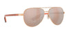 Costa PELI 6S4002 Sunglasses | Size 57 / Brushed Gold / Green Mirror (Polarized) (3P 11.4%) №400202