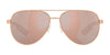 Costa PELI 6S4002 Sunglasses | Size 57 / Brushed Gold / Green Mirror (Polarized) (3P 11.4%) №400202