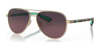 Costa PELI 6S4002 Sunglasses Brushed Gold / Rose Gradient