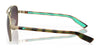 Costa PELI 6S4002 Sunglasses | Size 57 / Brushed Gold / Green Mirror (Polarized) (3P 11.4%) №400202