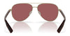 Costa PELI 6S4002 Sunglasses | Size 57 / Brushed Gold / Green Mirror (Polarized) (3P 11.4%) №400202