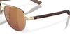 Costa PELI 6S4002 Sunglasses | Size 57 / Brushed Gold / Green Mirror (Polarized) (3P 11.4%) №400202