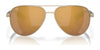 Costa PELI 6S4002 Sunglasses | Size 57 / Brushed Gold / Green Mirror (Polarized) (3P 11.4%) №400202