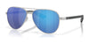 Costa PELI 6S4002 Sunglasses | Size 57 / Brushed Silver / Blue Mirror (Polarized) (3P 10%) №400229