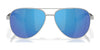 Costa PELI 6S4002 Sunglasses | Size 57 / Brushed Gold / Green Mirror (Polarized) (3P 11.4%) №400202