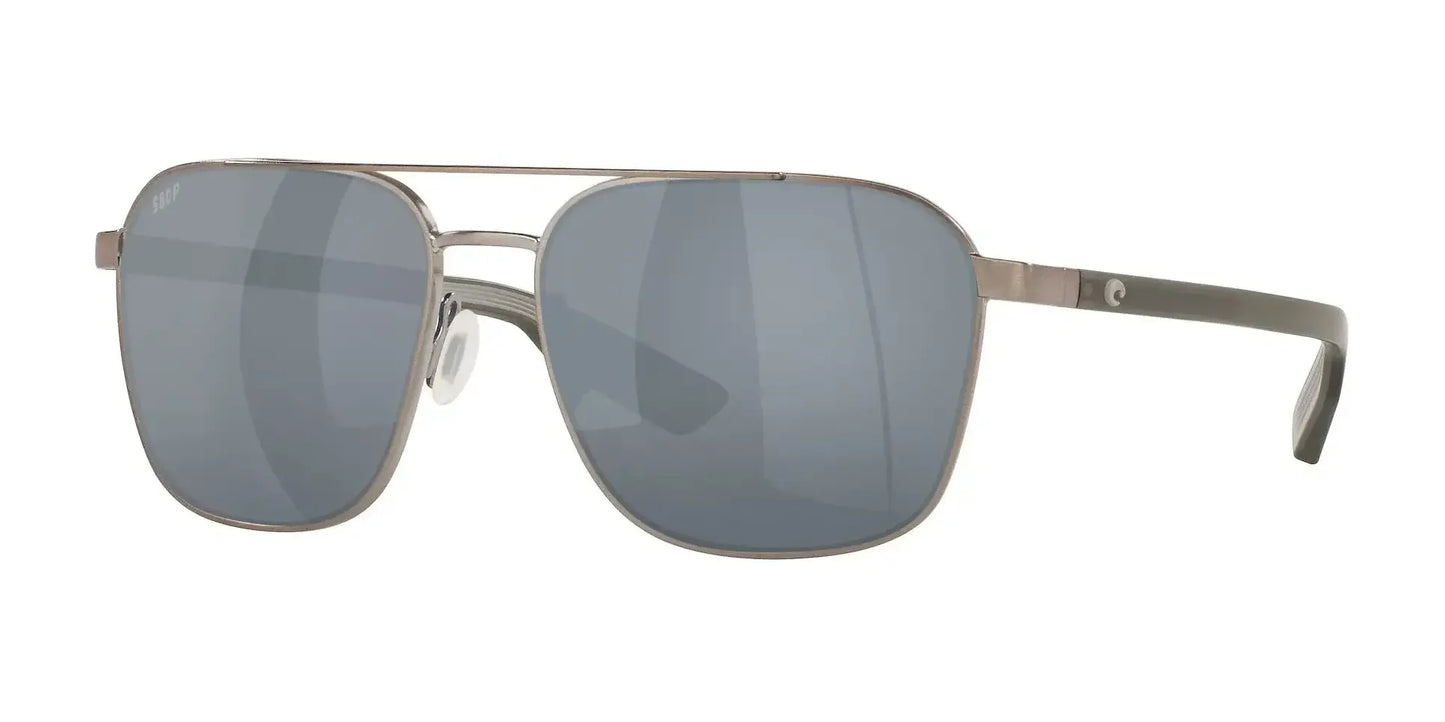 Costa WADER 6S4003 Sunglasses Brushed Gunmetal / Gray Silver Mirror
