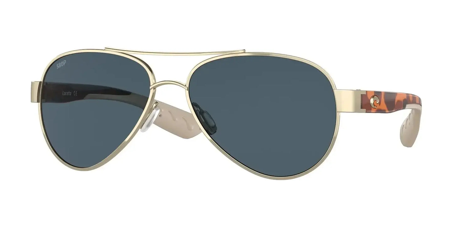 Costa LORETO 6S4006 Sunglasses Rose Gold / Gray