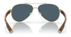 Costa LORETO 6S4006 Sunglasses | Size 56 / Palladium / Blue Mirror (Polarized) (3P 12.6%) №400605