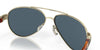 Costa LORETO 6S4006 Sunglasses | Size 56 / Palladium / Blue Mirror (Polarized) (3P 12.6%) №400605