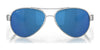 Costa LORETO 6S4006 Sunglasses | Size 56 / Palladium / Blue Mirror (Polarized) (3P 12.6%) №400605