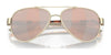 Costa LORETO 6S4006 Sunglasses | Size 56 / Palladium / Blue Mirror (Polarized) (3P 12.6%) №400605