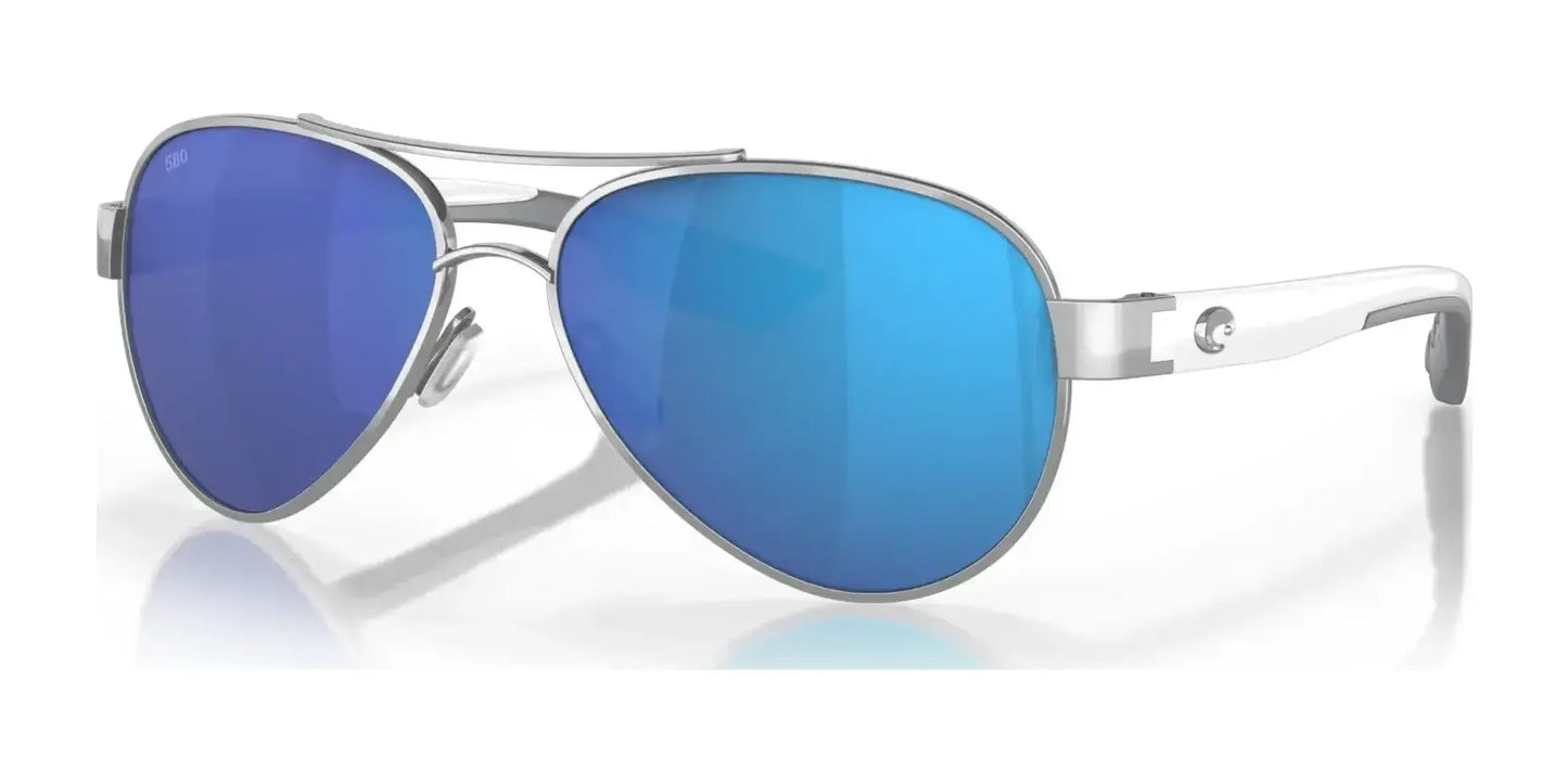 Costa LORETO 6S4006 Sunglasses Palladium / Blue Mirror