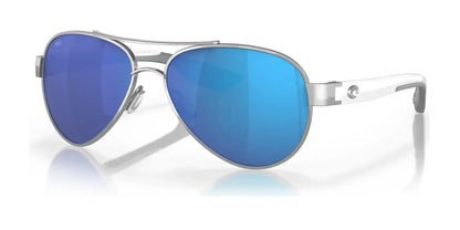 Costa LORETO 6S4006 Sunglasses Palladium / Blue Mirror