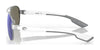 Costa LORETO 6S4006 Sunglasses | Size 56 / Palladium / Blue Mirror (Polarized) (3P 12.6%) №400605
