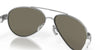 Costa LORETO 6S4006 Sunglasses | Size 56 / Palladium / Blue Mirror (Polarized) (3P 12.6%) №400605