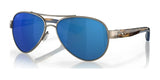 Costa LORETO 6S4006 Sunglasses Golden Pearl / Blue Mirror (Polarized)