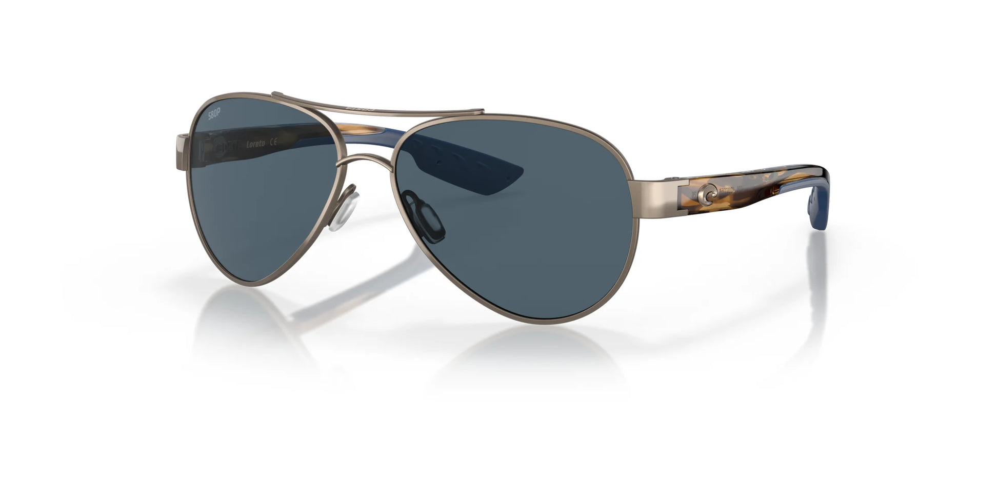 Costa LORETO 6S4006 Sunglasses Golden Pearl / Gray