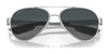Costa LORETO 6S4006 Sunglasses | Size 56 / Palladium / Blue Mirror (Polarized) (3P 12.6%) №400605
