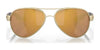 Costa LORETO 6S4006 Sunglasses | Size 56 / Palladium / Blue Mirror (Polarized) (3P 12.6%) №400605