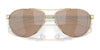 Costa FERNANDINA 6S4007 Sunglasses | Size 57 / Rose Gold / Copper Silver Mirror (Polarized) (3P 11.8%) №400710