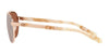 Costa FERNANDINA 6S4007 Sunglasses | Size 57 / Rose Gold / Copper Silver Mirror (Polarized) (3P 11.8%) №400710