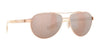 Costa FERNANDINA 6S4007 Sunglasses | Size 57 / Rose Gold / Copper Silver Mirror (Polarized) (3P 11.8%) №400710