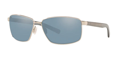 Costa PONCE 6S4008 Sunglasses Silver / Gray Silver Mirror