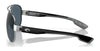Costa SOUTH POINT 6S4010 Sunglasses | Size 59 / Palladium / Gray (Polarized) (3P 14%) №401001