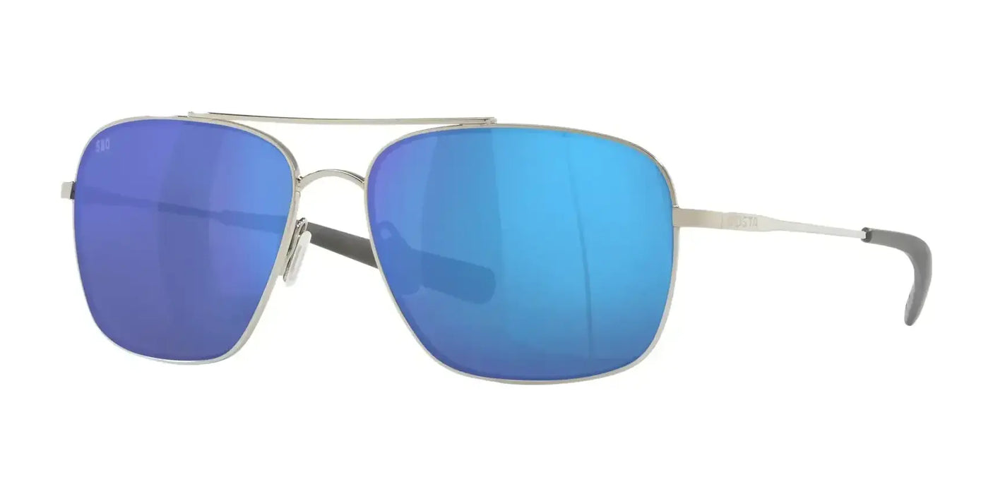 Costa CANAVERAL 6S6002 Sunglasses Palladium / Blue Mirror (Polarized)