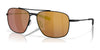 Costa CANAVERAL 6S6002 Sunglasses | Size 59 / Satin Black / Gold Mirror (Polarized) (3P 12.7%) №600224