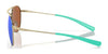 Costa PIPER 6S6003 Sunglasses | Size 58 / Shiny Gold / Green Mirror (Polarized) (3P 11.4%) №600305
