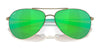 Costa PIPER 6S6003 Sunglasses | Size 58 / Shiny Gold / Green Mirror (Polarized) (3P 11.4%) №600305