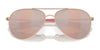 Costa PIPER 6S6003 Sunglasses | Size 58 / Shiny Gold / Green Mirror (Polarized) (3P 11.4%) №600305