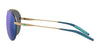 Costa HELO 6S6006 Sunglasses | Size 61 / Matte Champagne / Blue Mirror (Polarized) (3P 12.6%) №600608