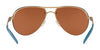Costa HELO 6S6006 Sunglasses | Size 61 / Matte Champagne / Blue Mirror (Polarized) (3P 12.6%) №600608