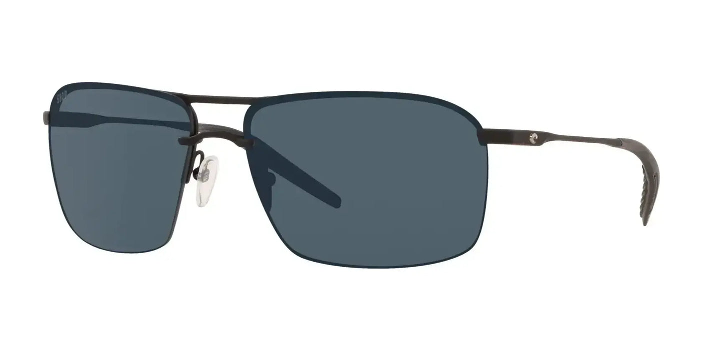 Costa SKIMMER 6S6008 Sunglasses Matte Black / Gray (Polarized)