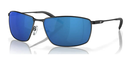 Costa TURRET 6S6009 Sunglasses Matte Black / Blue Mirror (Polarized)