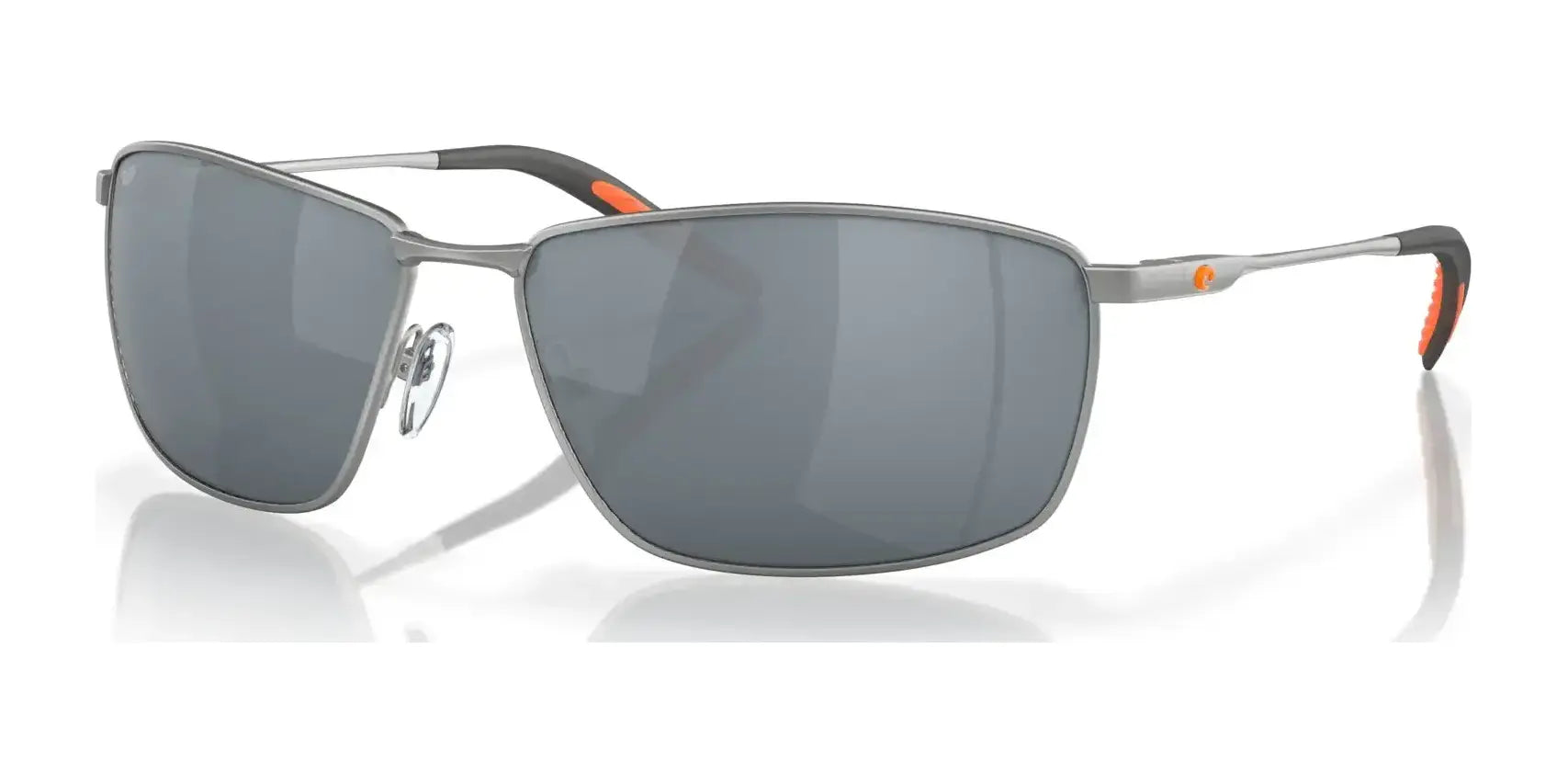 Costa TURRET 6S6009 Sunglasses Matte Silver / Gray Silver Mirror