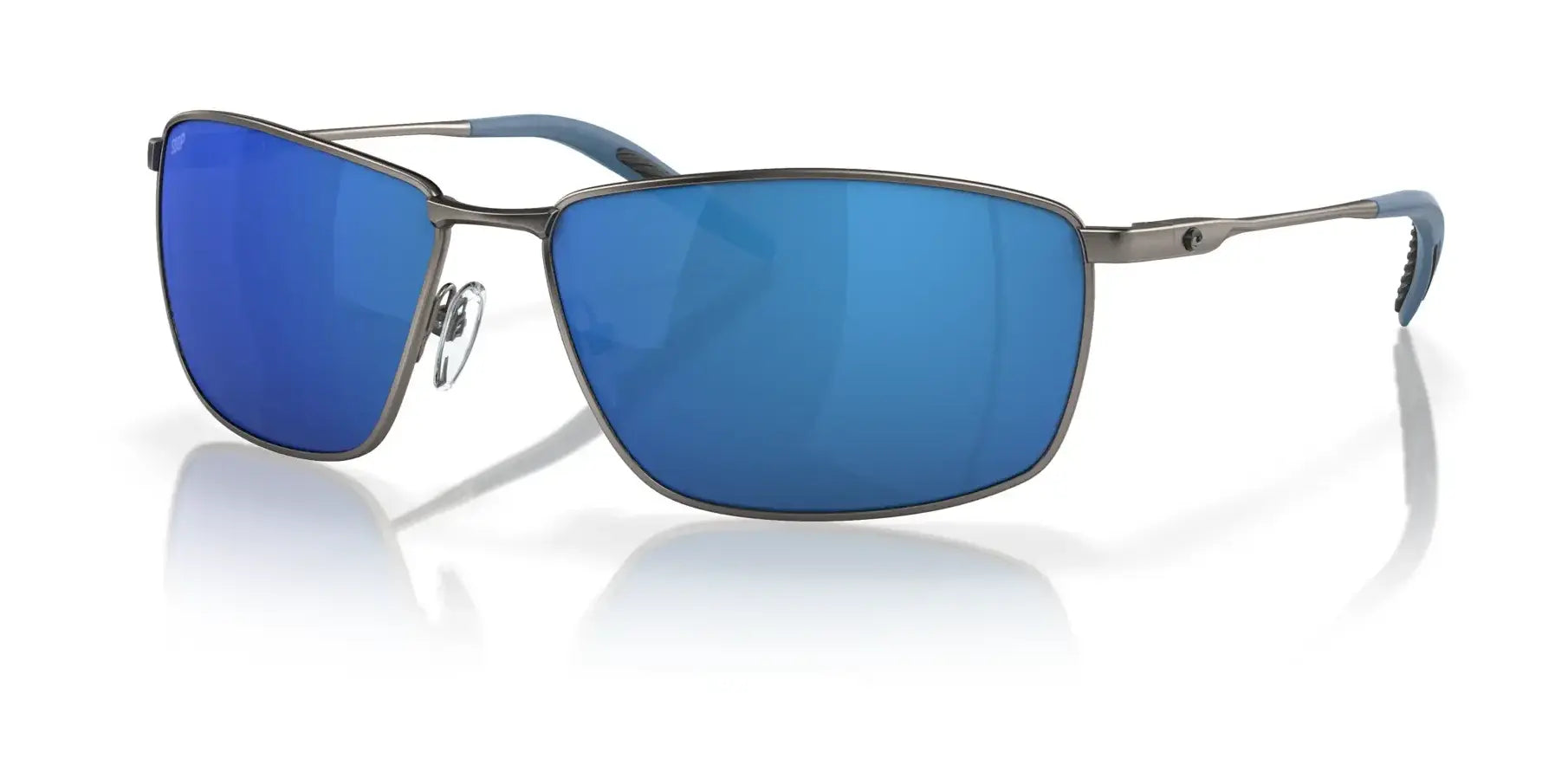 Costa TURRET 6S6009 Sunglasses Matte Dark Gunmetal / Blue Mirror
