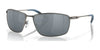 Costa TURRET 6S6009 Sunglasses | Size 63 / Matte Dark Gunmetal / Gray Silver Mirror (Polarized) (3P 12.1%) №600909
