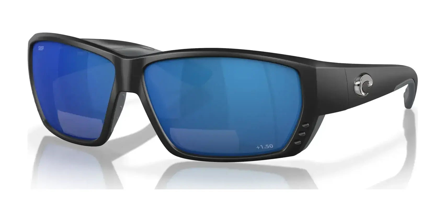 Costa TUNA ALLEY READERS 6S7008 Sunglasses Matte Black / Blue Mirror